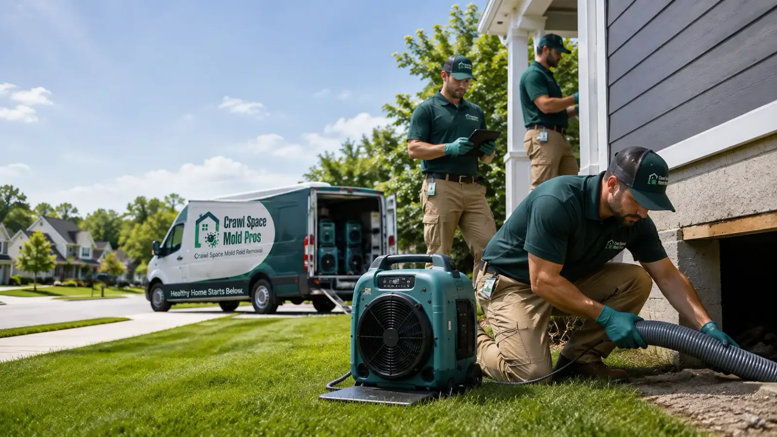 Crawl Space Mold Removal in Aliquippa, PA